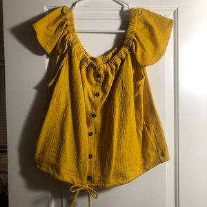 Madewell Off-the-Shoulder Top